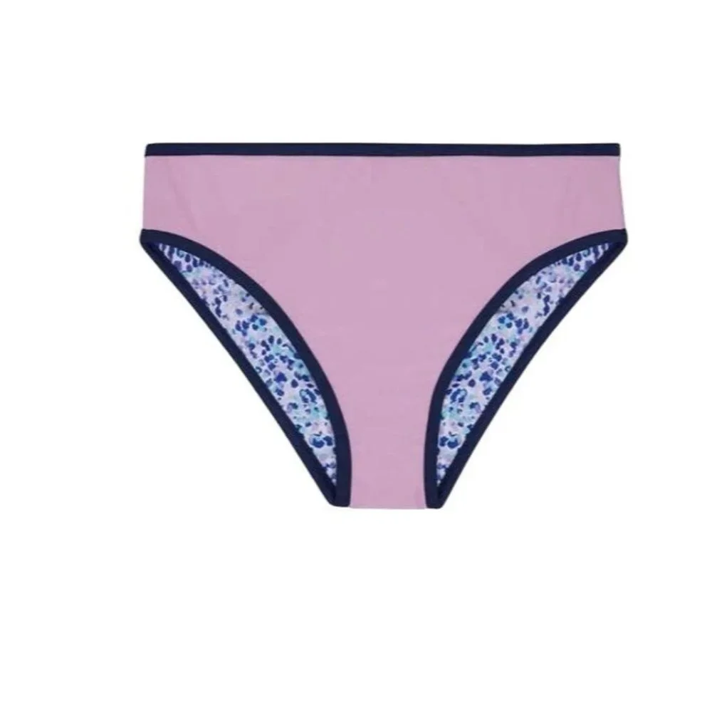 Girls Eddie Bauer Reversible Bathing Suit 4 piece Swim Suit - Picture 7 of 10